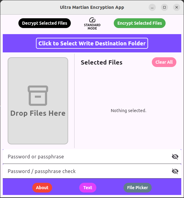Encrypt and decrypt text